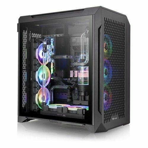 Корпус ATX Thermaltake CTE C700 Air, Midi-Tower, без БП, черный [ca-1x7-00f1wn-00] корпус thermaltake versa h13 ca 1d3 00s1nn 00 черный w o psu