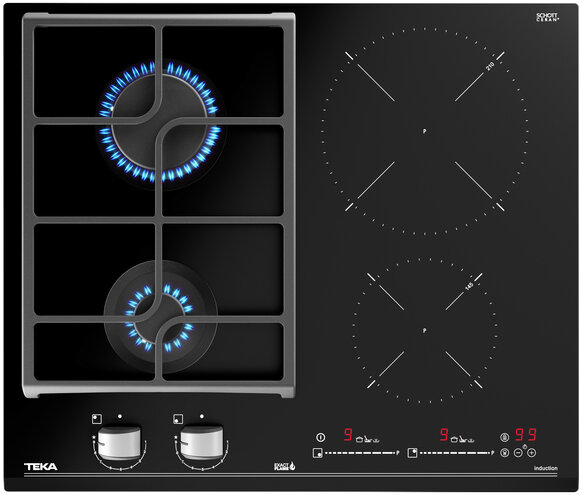фото Варочная поверхность Teka HYBRID JZC 64322 ABN BLACK