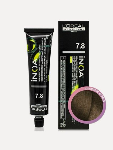 Изображение товара Loreal INOA 7.8 - Краска Иноа 60 мл