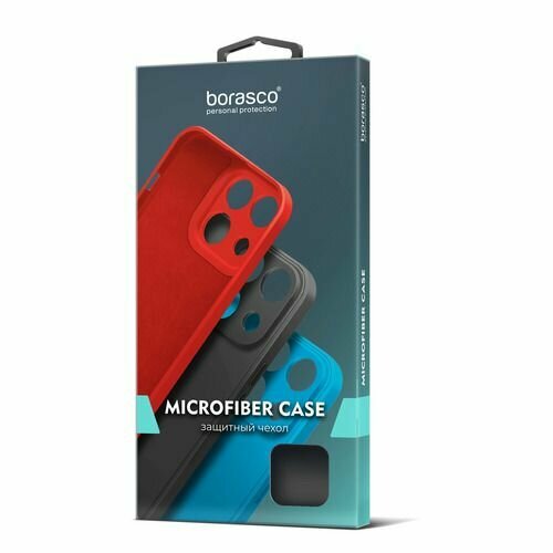 Чехол (клип-кейс) BORASCO 71527, для Realme C30/C30s, черный чехол накладка borasco microfiber case для смартфона iphone 15 plus цвет light blue
