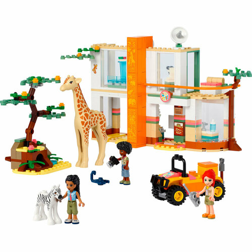 lego friends конструктор кьюб мии с мопсом 41664 Конструктор LEGO Friends - Mia's Wildlife Rescue 41717