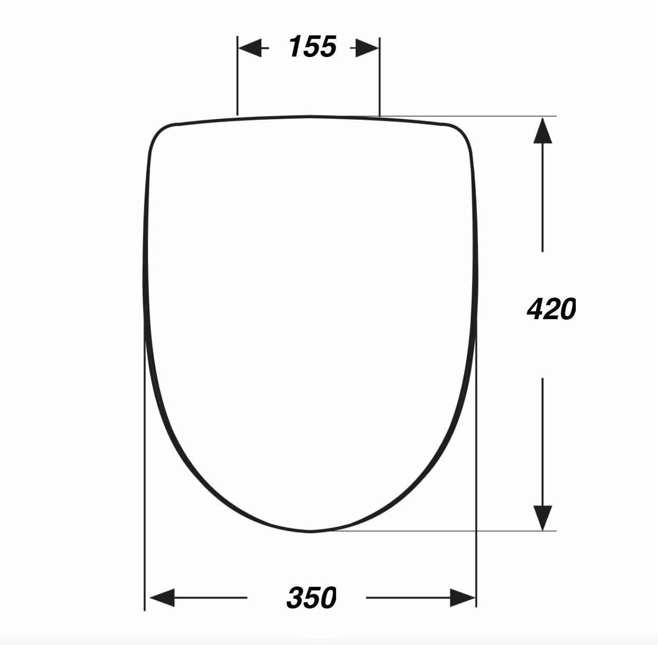 Изображение Сиденье и крышка для унитаза Vidima Sirius (SoftClose)