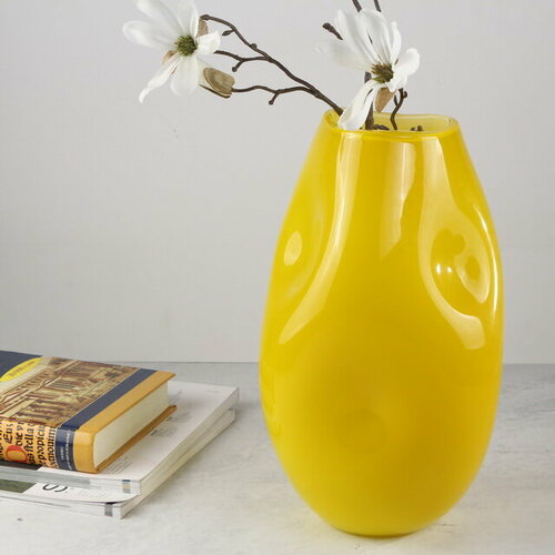 EDG Декоративная ваза Альбиора 29 см желтая 101783,20