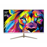 32" Игровой монитор YSNO W32Q180, 1920×1080, 180 Гц, IPS, изогнутый, белый