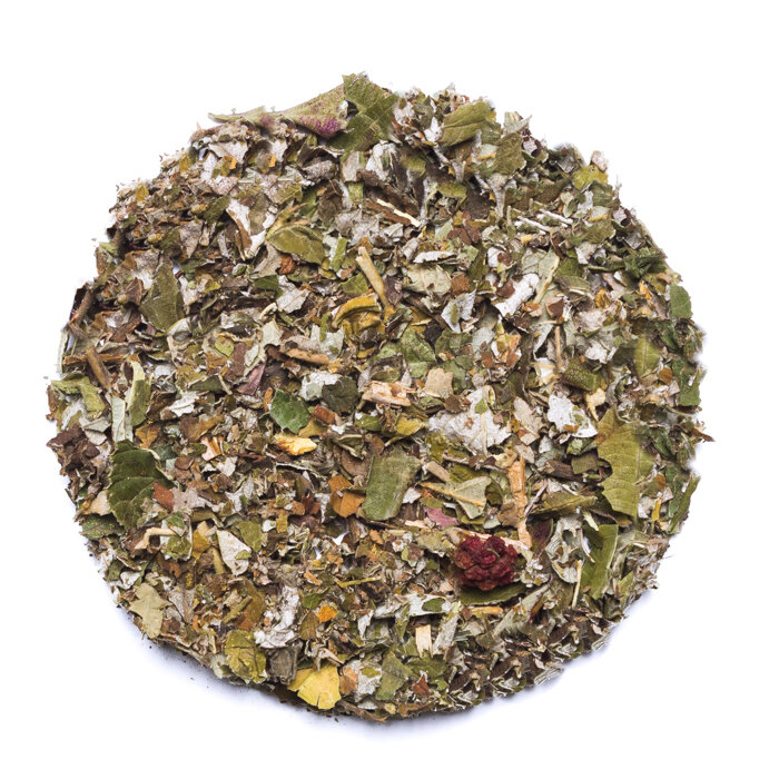 Малина лист вкус леса от простуды витаминный чай травяной чай Алтай 500 гр.