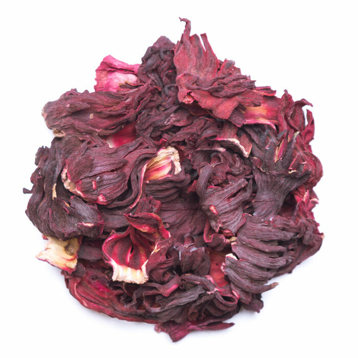 Каркаде цветки, экзотика, пищеварение, цветки, гибискус, каркаде, суданская роза, розелла, травяной чай, цветочный чай, красный чай 500 гр.