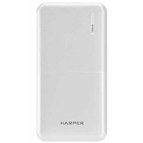 Внешний аккумулятор Power Bank 10000 мАч Harper PB-10011 белый