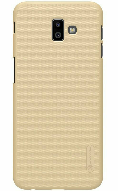 Накладка Nillkin Frosted Shield пластиковая для Samsung Galaxy J6 Plus 2018 (J610/J6 Prime) Gold (золотистая)