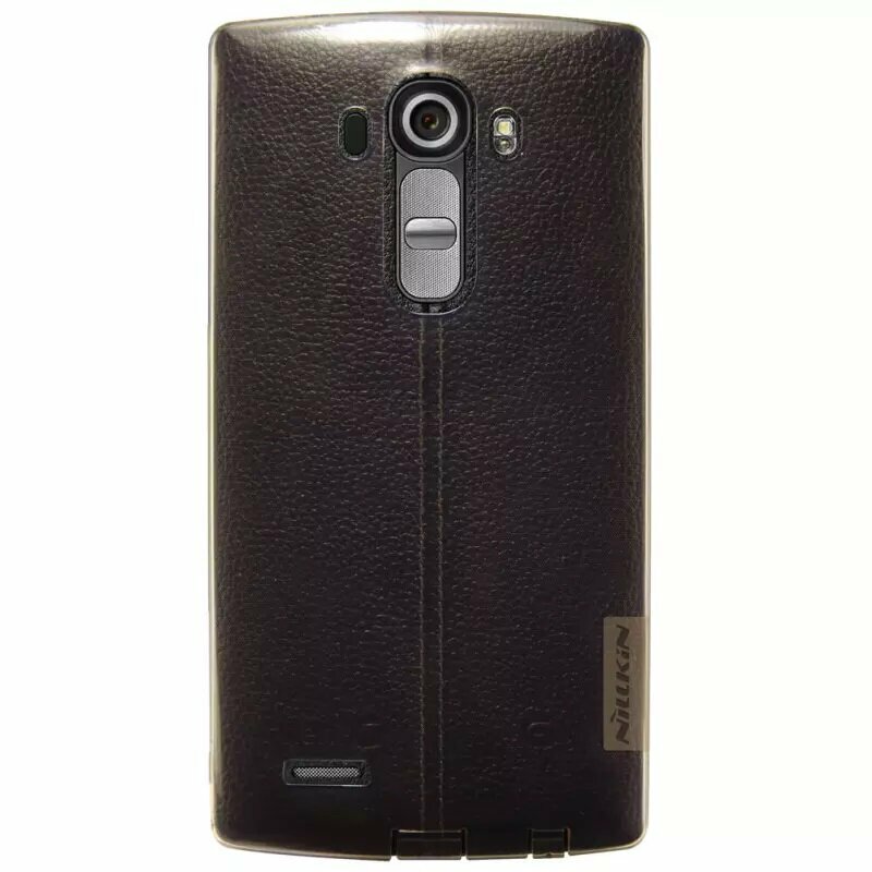 Накладка Nillkin Nature TPU Case силиконовая для LG G4 прозрачно-золотая