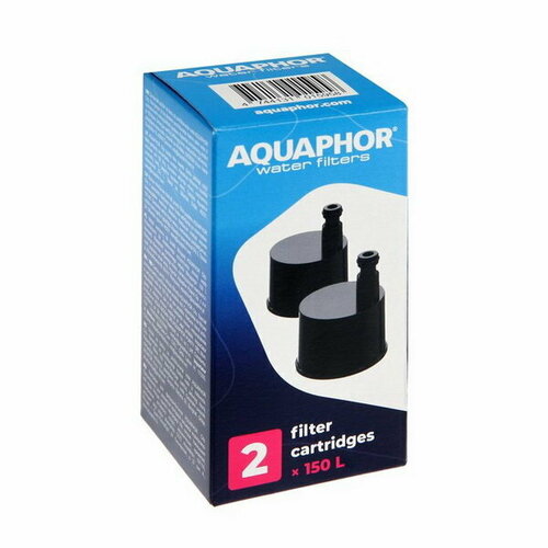 картридж для фильтра бутылки aquaphor city 2 шт Картридж для фильтра-бутылки AQUAPHOR Cit, сменные, 2 шт