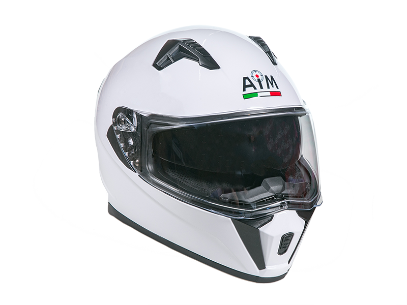 Шлем AiM JK320 White Glossy XL