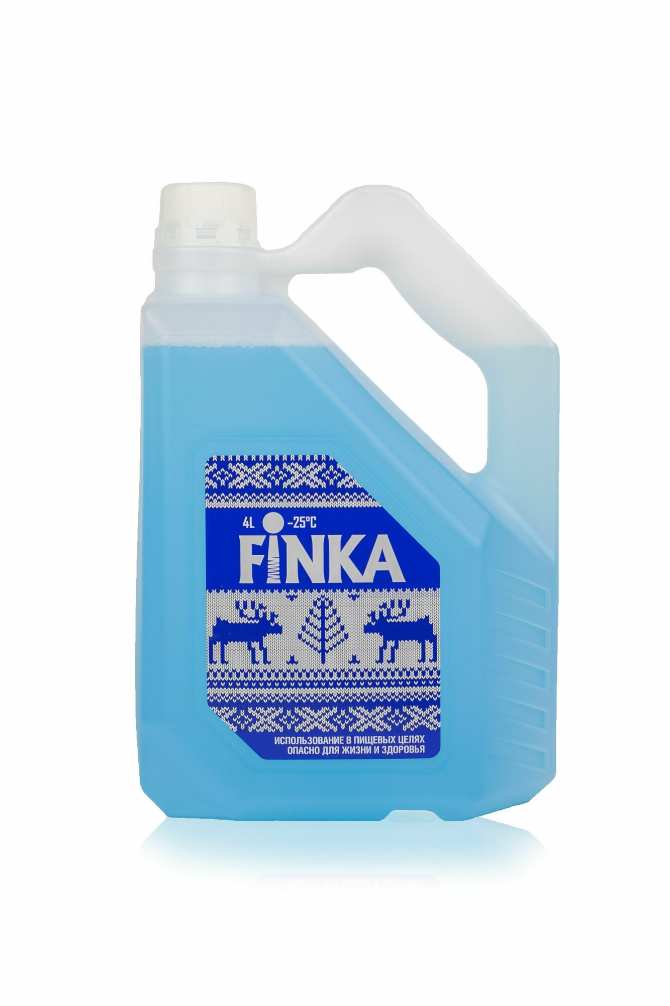 Зимняя жидкость стеклоомывателя -25 "Finka" 4л
