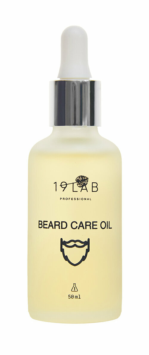 19LAB PROFESSIONAL Масло для ухода за бородой и усами Beard Oil, 50 мл