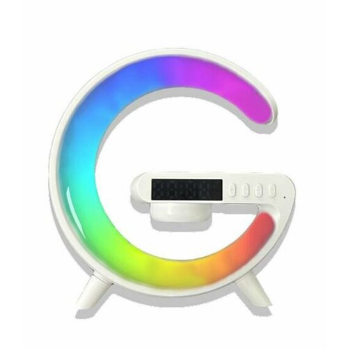 Светильник ночник с часами bluetooth колонка G63 173000₽