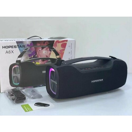Колонка портативная HOPESTAR A6X черная 8071₽