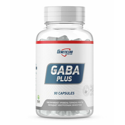 genetic lab gaba plus 90 капс Gaba Plus Genetic LAB (Без вкуса)