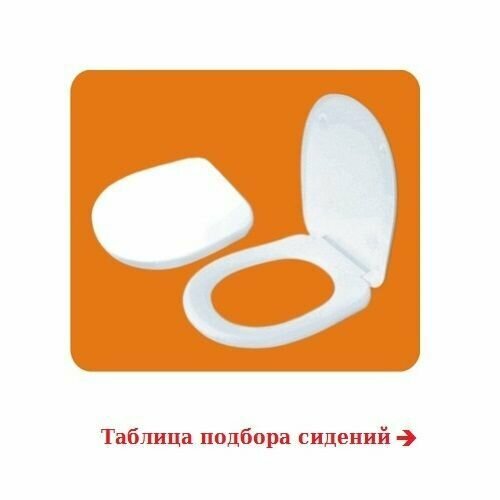 Сиденье для унитаза Sanita Самарский Sanita КамаНеваВолга Santek Гермес 1190₽