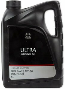 Полусинтетическое моторное масло Mazda Original Oil Ultra 5W-30, 5 л, 1 шт.