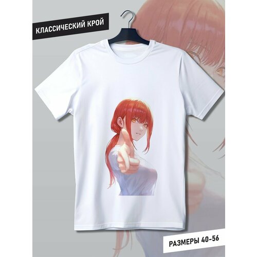 фото Футболка, размер m, белый будь на стиле