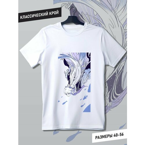 фото Футболка, размер m, белый будь на стиле