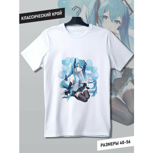 фото Футболка, размер m, белый будь на стиле