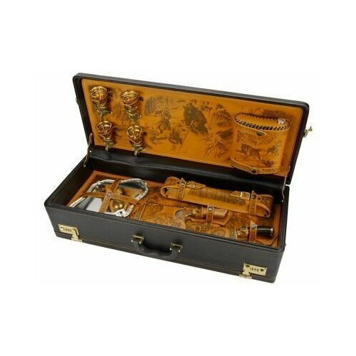 Подарочный набор «Королевская охота», цвет: коричневый, серебристый, золотой подарочный набор три медведя цвет коричневый серебристый