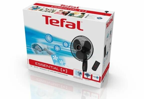 Вентилятор напольный TEFAL VF3910F0, черный [1830007687] - фото №9