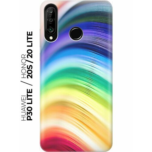 RE: PA Накладка Transparent для Huawei P30 Lite / Honor 20S / Honor 20 Lite с принтом Разноцветные нити re pa накладка transparent для huawei p30 с принтом разноцветные нити