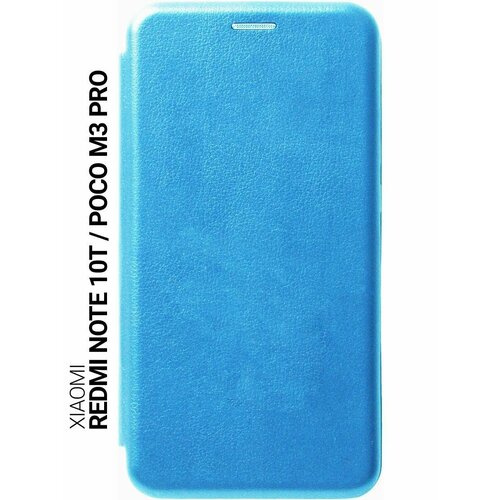 Чехол-книжка на Xiaomi Redmi Note 10T, Poco M3 Pro, Сяоми Поко М3 Про, Сяоми Редми Ноут 10Т Book Art Jack синий