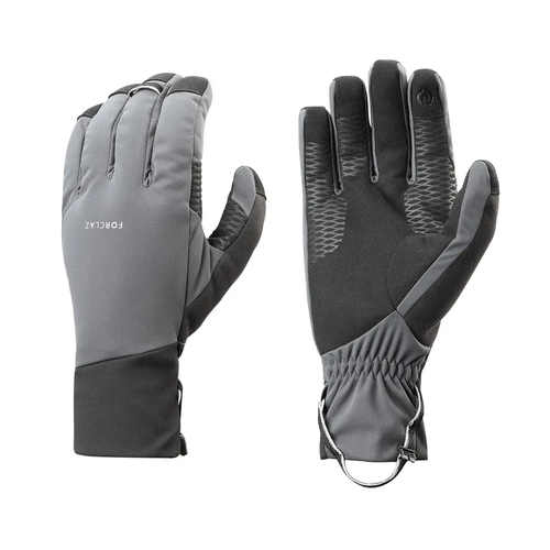 Перчатки Forclaz, размер XL, черный, серый