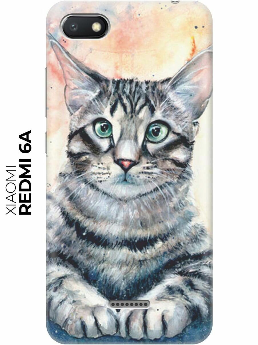 RE: PAЧехол - накладка ArtColor для Xiaomi Redmi 6A с принтом "Ушастый котик"
