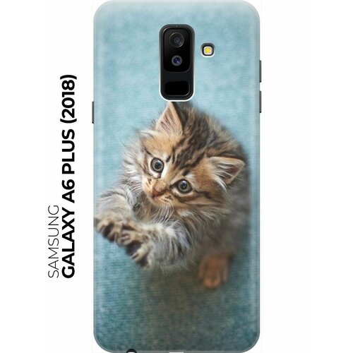 RE: PA Чехол - накладка ArtColor для Samsung Galaxy A6 Plus (2018) A605G с принтом Котёнок на голубом re pa чехол накладка artcolor для samsung galaxy j6 2018 с принтом котёнок на голубом