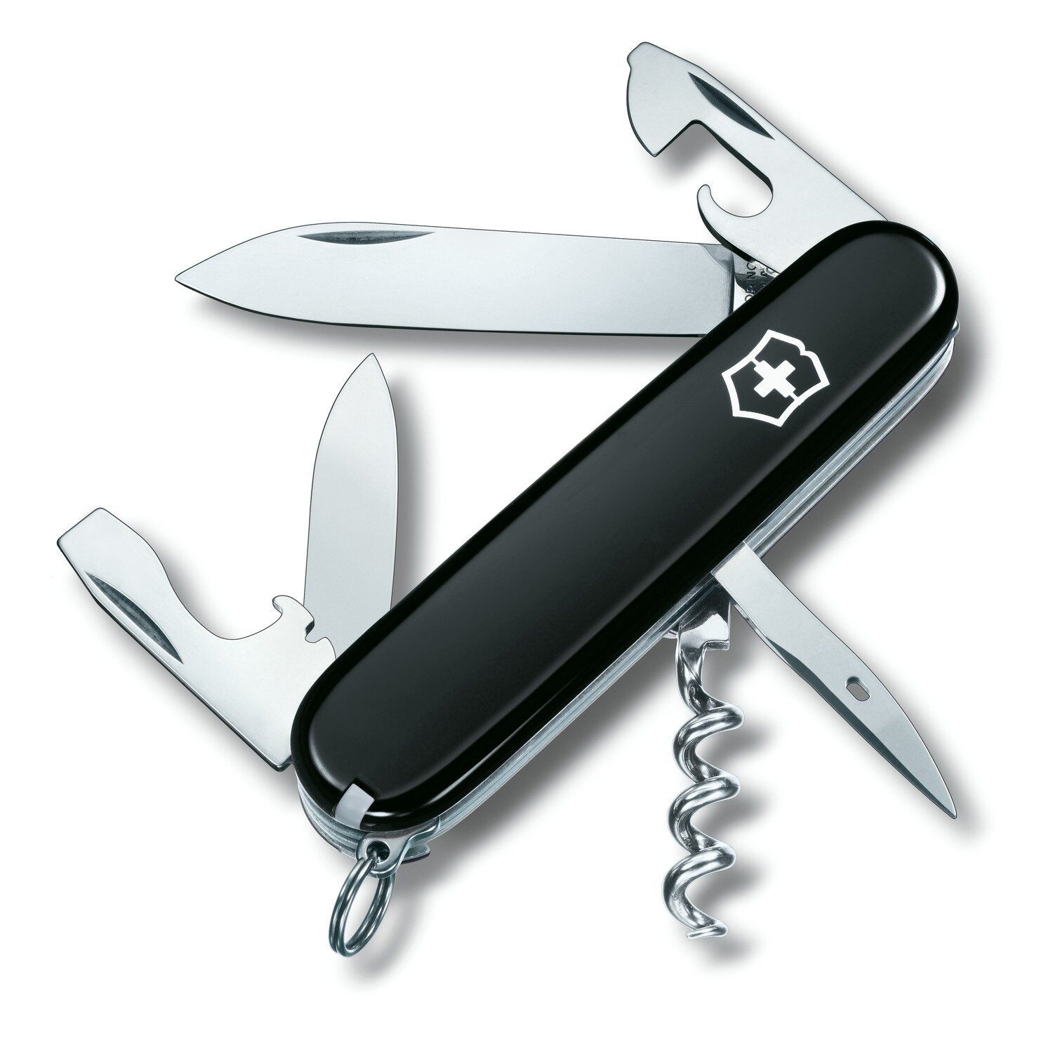 Складной нож VICTORINOX Spartan Onyx Black, 12 функций, 91мм, черный - фото №18