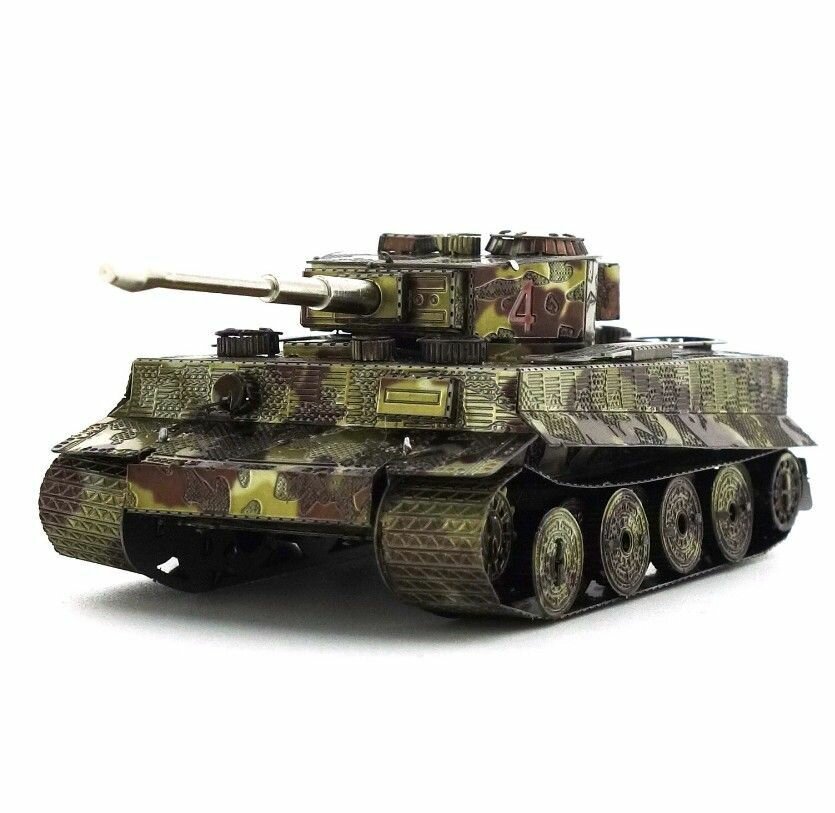 Металлический конструктор / 3D конструктор / Сборная модель Head Tiger Tank