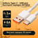 Кабель/провод быстрой зарядкиType-C - USB 6A 66W 1 метр ( НЕ совм...