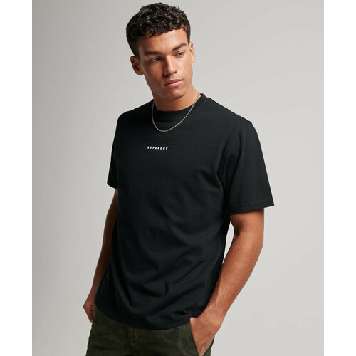 фото Футболка superdry, размер xl, черный