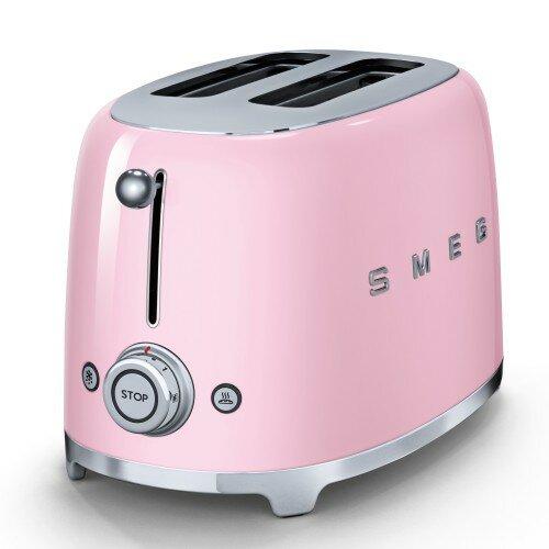 Тостер SMEG TSF02PKEU, розовый PI