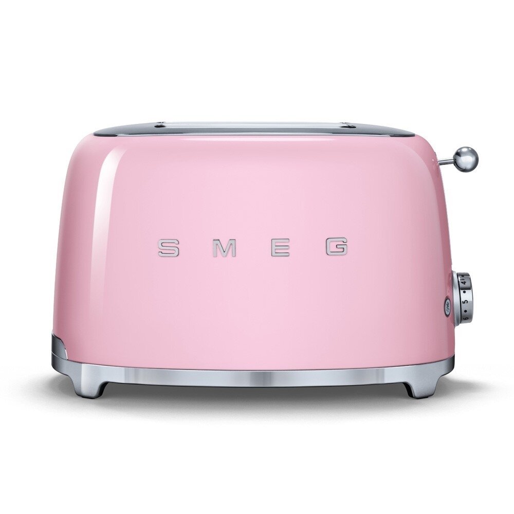 Тостер Smeg TSF01PKEU, розовый