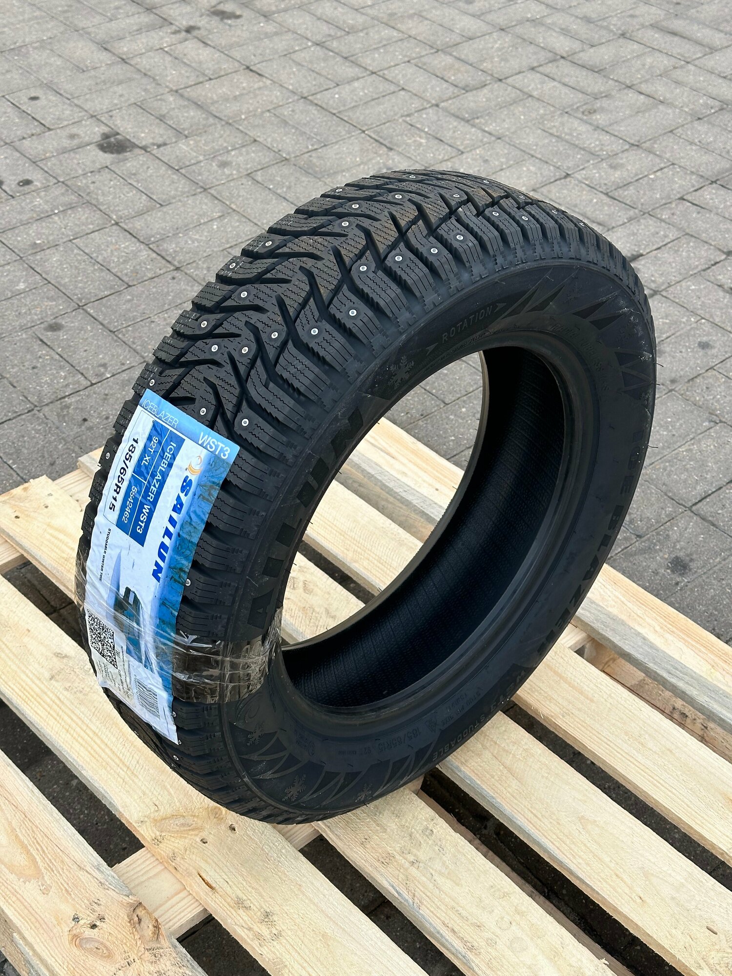 Шина зимняя SAILUN ICE BLAZER WST3 215/65 R16 102T XL шип - фото №11