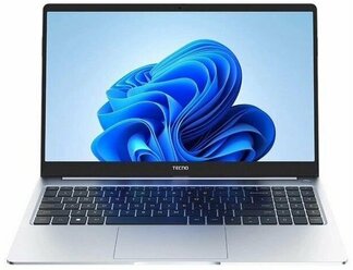 Ноутбук Tecno MegaBook-T1 R7 16/512G Silver DOS 15.6" (T1R7D15.512.SL)