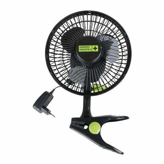 GARDEN HIGHPRO Вентилятор на клипсе CLIP FAN 15 см - 5 Вт