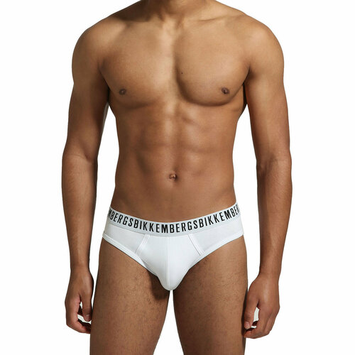 фото Трусы bikkembergs, 3 шт., размер s, белый