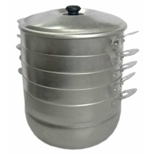 Мантоварка - пароварка Чудо /4 сетки, алюмин, 6л