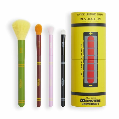 Набор кистей Monsters University and Revolution Scare Can Brush Set