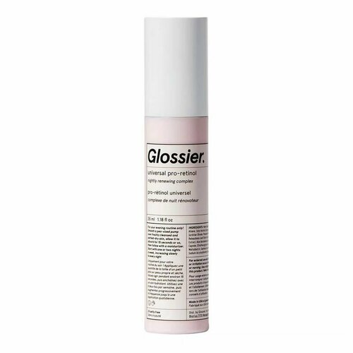 Glossier Сыворотка для лица Universal Pro-Retinol Overnight Renewing Treatment, 35 мл