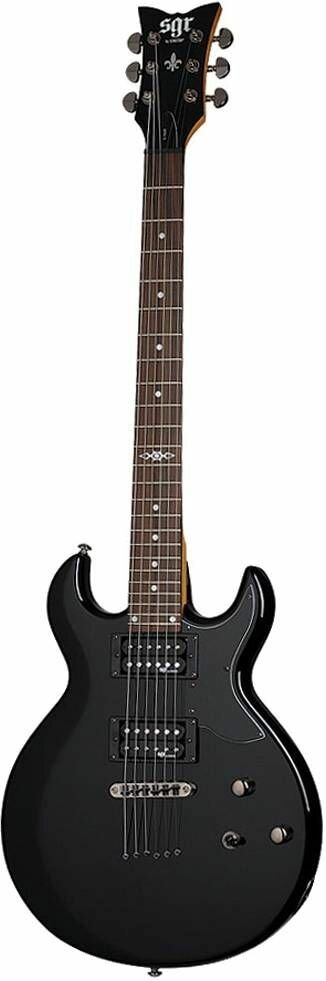 Электрогитара Schecter SGR S-1 BLK Гитара электрическая, 6 струн, чехол в комплекте