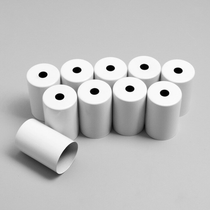 фото Напатронник Е27 белый (набор 10штук) 3,8х3,8х6см