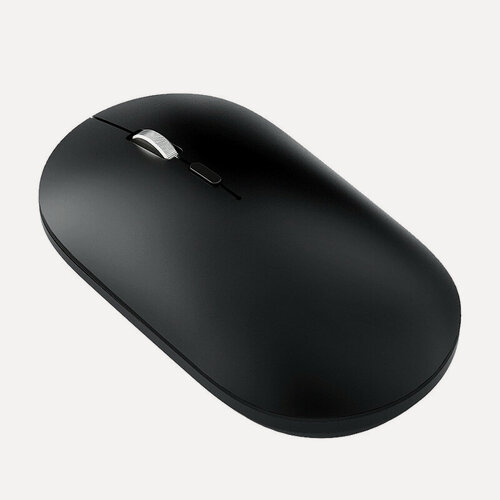 Изображение товара Беспроводная бесшумная мышь EWEADN T1, с usb штекером и поддержкой Bluetooth 2.4, черный матовый
