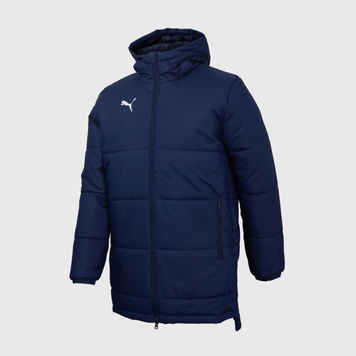 фото Куртка puma куртка утепленная puma bench 65726806, размер s, синий