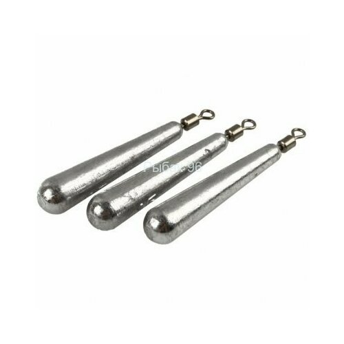 фото Груз tula-sf конус для отв. др. с дропш. с вертл. 40г 3шт гк-400 tulasportfishing